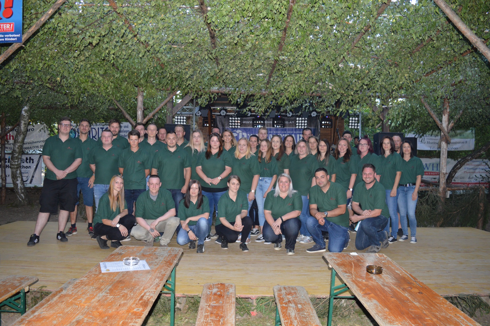 Gruppenfoto Waldfest 2019