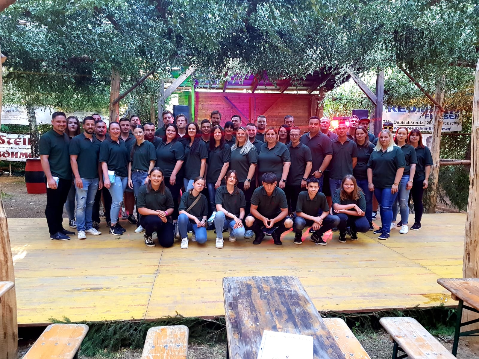 Gruppenfoto Waldfest 2022