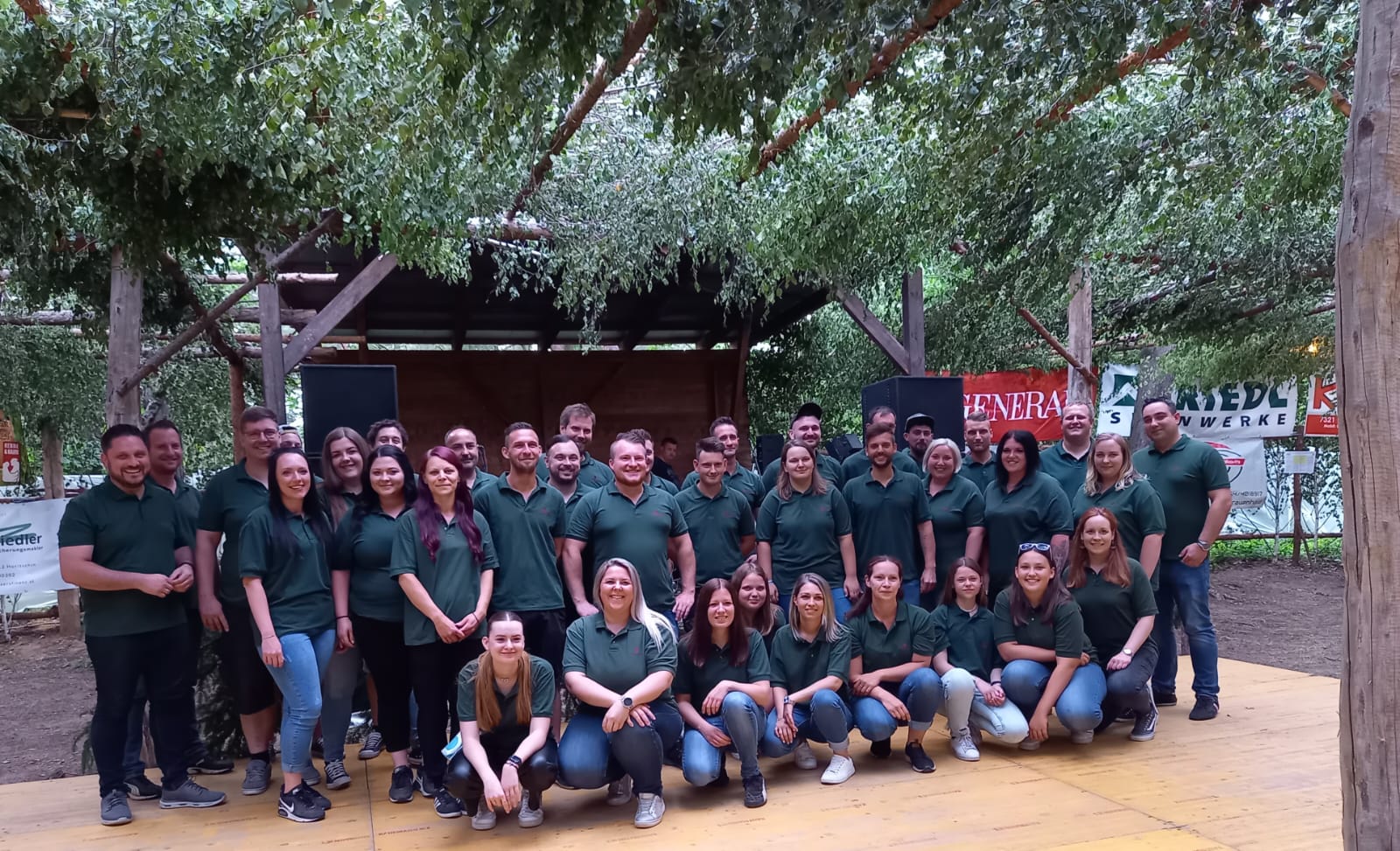 Gruppenfoto Waldfest 2023